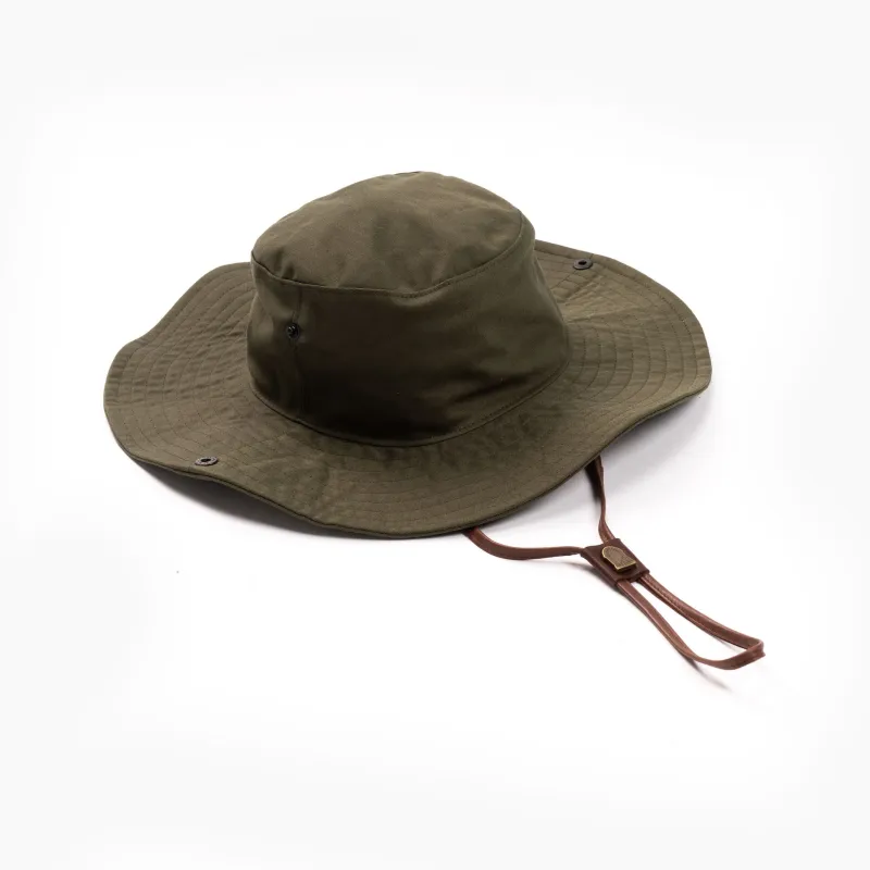 【Shangri-La Heritage】“Safari” Jungle Ventile® Eco Recycled Hat／9oz ／防水再生棉探險帽 made by Blue Beach Denim