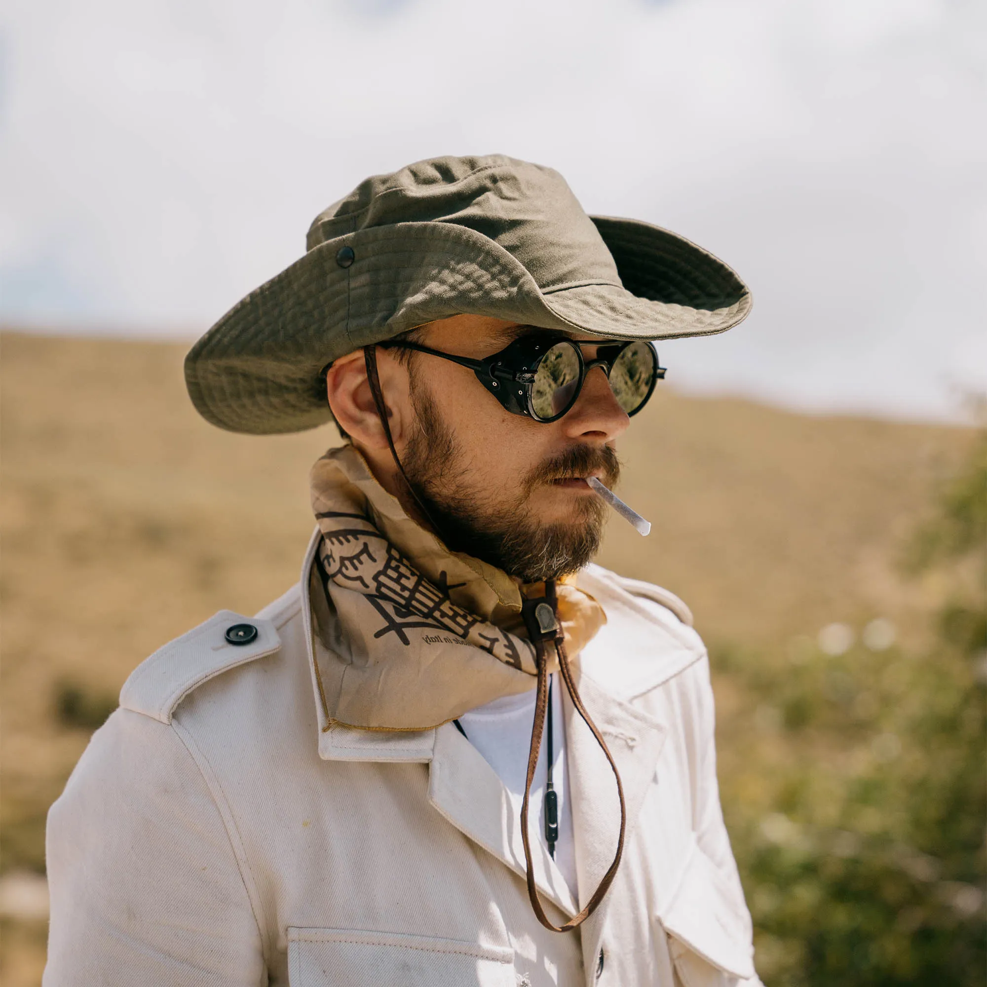 【Shangri-La Heritage】“Safari” Jungle Ventile® Eco Recycled Hat/9oz /防水再生棉探險帽 sold by Blue Beach Denim product image thumbnail 2
