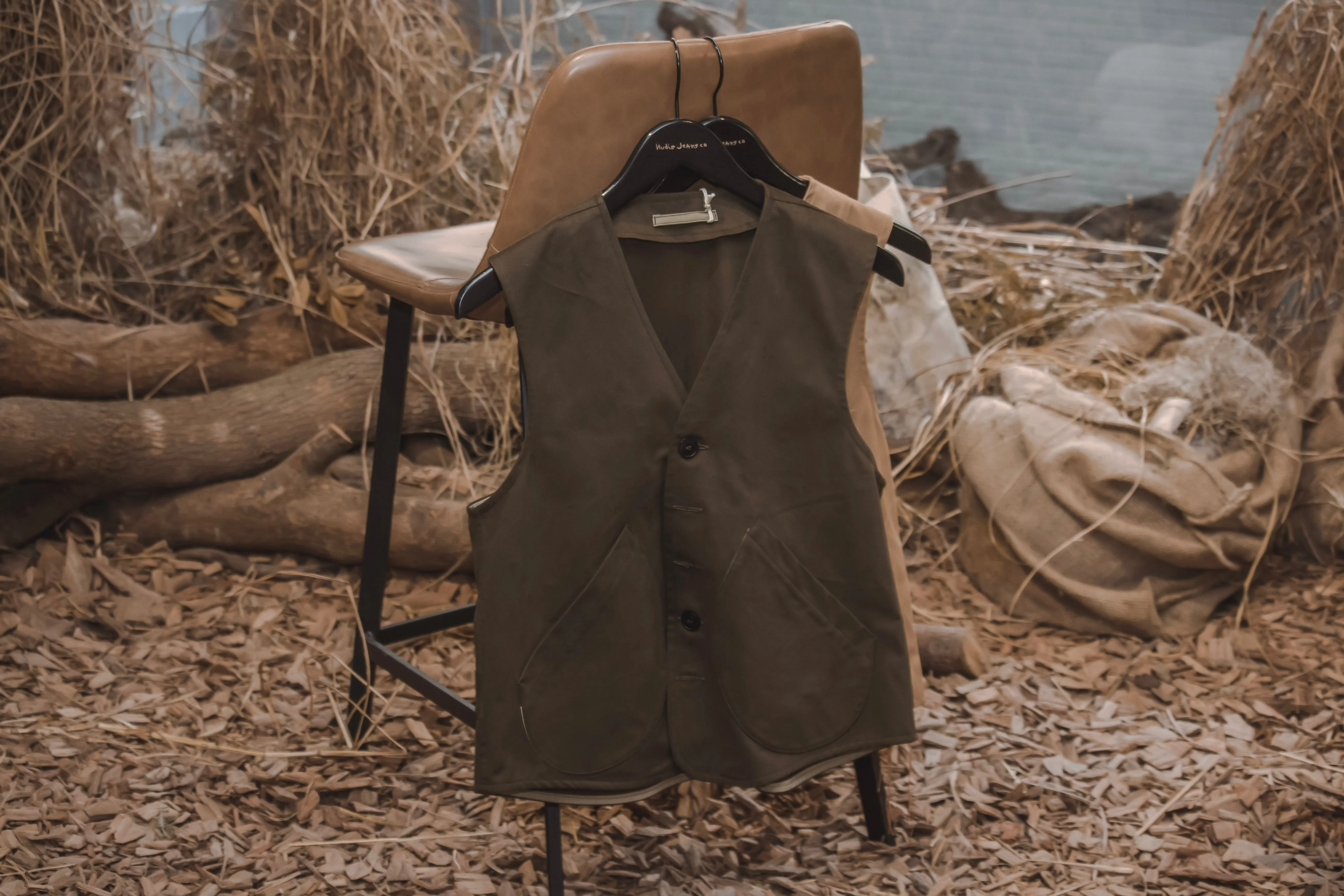 【Fortela】mens vest / 三色/復古工紳裝背心 sold by Blue Beach Denim