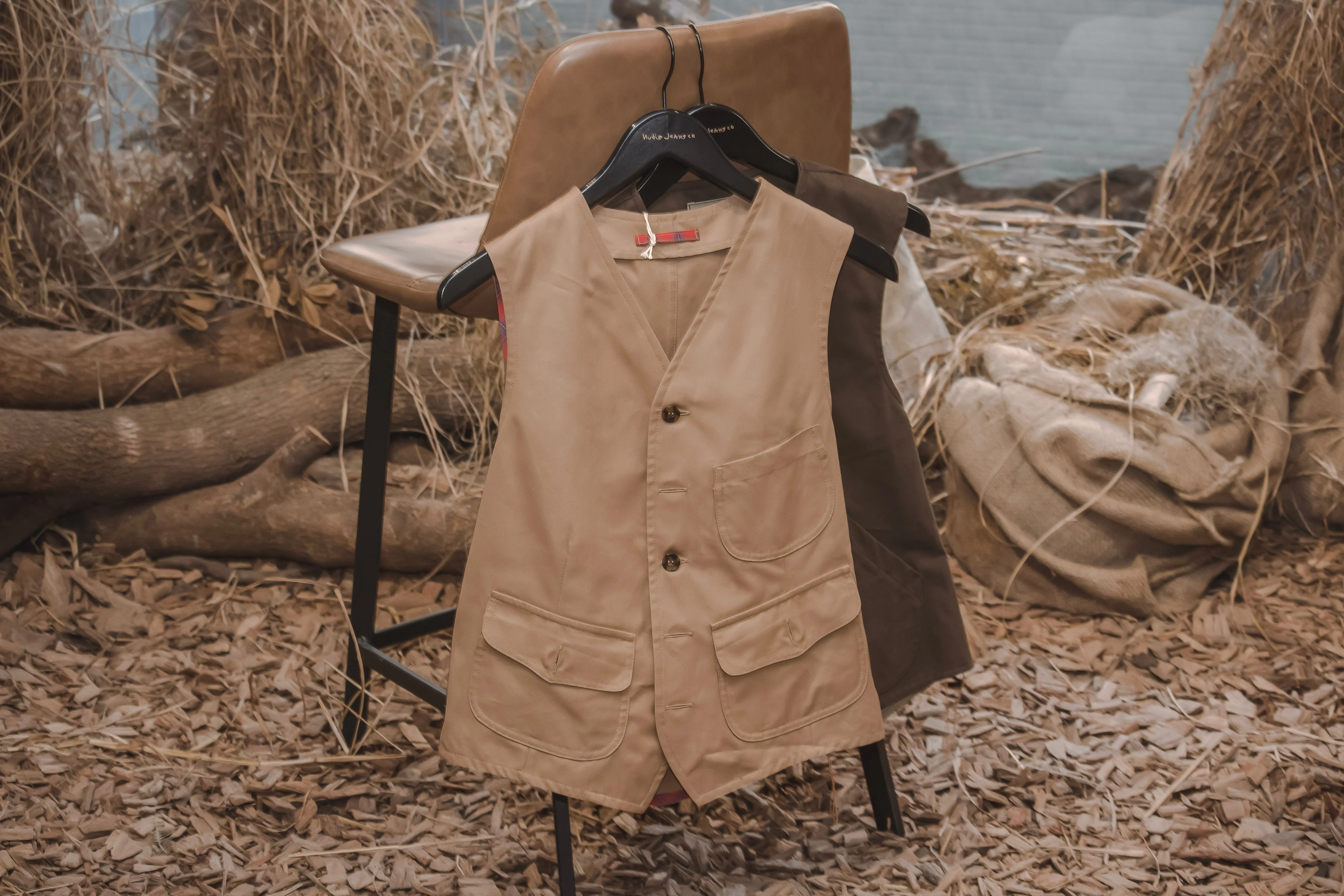 【Fortela】mens vest / 三色/復古工紳裝背心 sold by Blue Beach Denim product image thumbnail 3