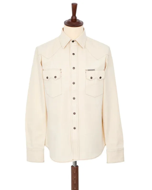 【Indigofera】Ryman Denim Shirt / 8oz.日本布經典西部襯衫 sold by Blue Beach Denim