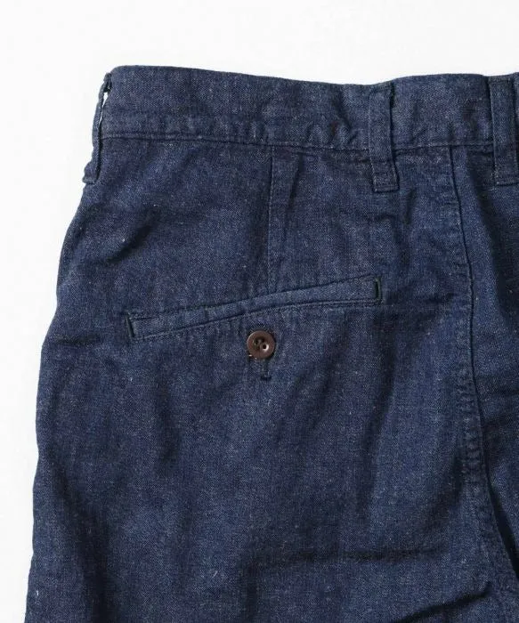 【Japan Blue Jeans】棉麻牛仔短褲 8oz LINEN DENIM KNEE SHORTS sold by Blue Beach Denim product image thumbnail 4