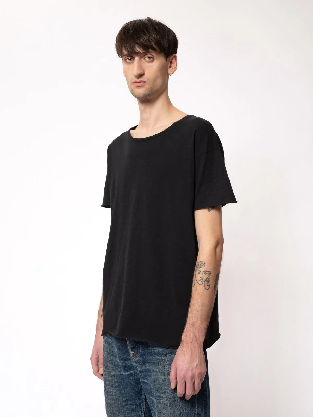 【Nudie Jeans】竹節針織寬鬆T-shirt / 三色/Roger Slub sold by Blue Beach Denim product image thumbnail 5