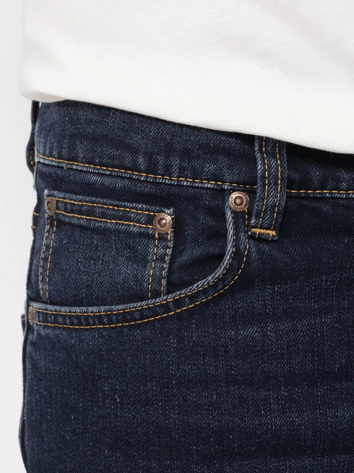 【Nudie Jeans】Grim Tim New Ink 12oz 墨藍色合身小直筒牛仔褲 sold by Blue Beach Denim product image thumbnail 3