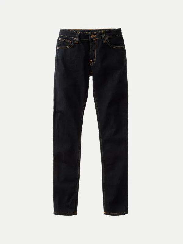 【Nudie Jeans】Skinny Lin Dry Deep Orange 低腰窄版貼身微彈性牛仔褲 sold by Blue Beach Denim