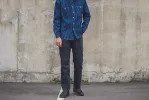 【Benzak Denim Developers】日本藍染帆布襯衫 9oz. BWS-02 UTILITY SHIRT wabash indigo selvedge canvas sold by Blue Beach Denim