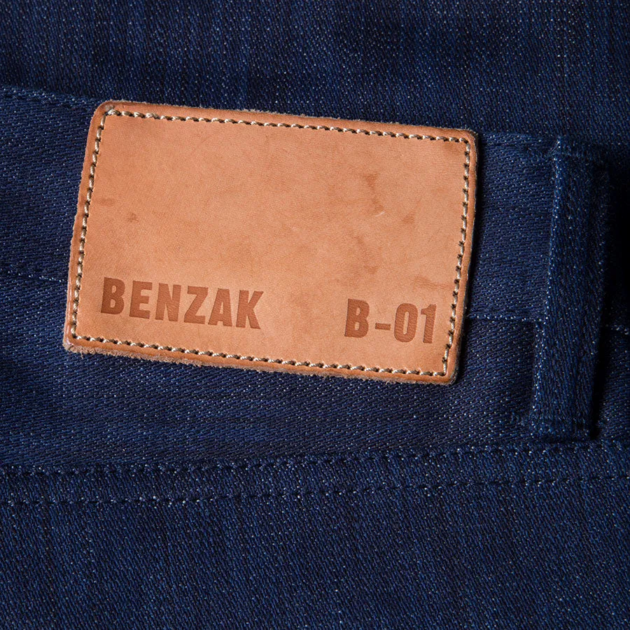 【Benzak Denim Developers】特殊火焰紋 經典上寬下窄 13oz / B-01 blue flame BT selvedge sold by Blue Beach Denim product image thumbnail 5