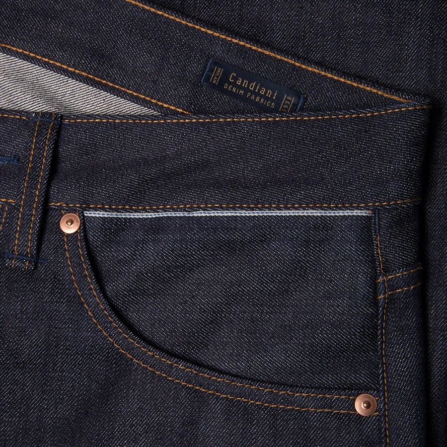 【Benzak Denim Developers】旗艦二號布料 修身小直筒 15oz B-01 special #2 vintage indigo selvedge sold by Blue Beach Denim product image thumbnail 4