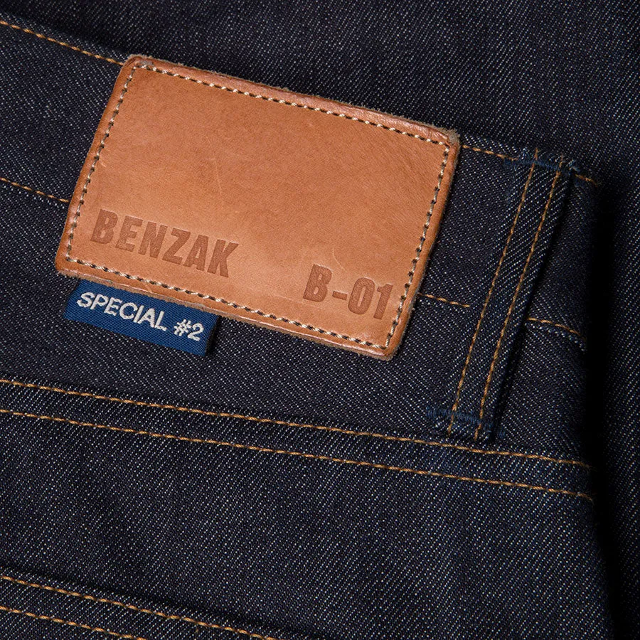 【Benzak Denim Developers】旗艦二號布料 修身小直筒 15oz B-01 special #2 vintage indigo selvedge sold by Blue Beach Denim product image thumbnail 3
