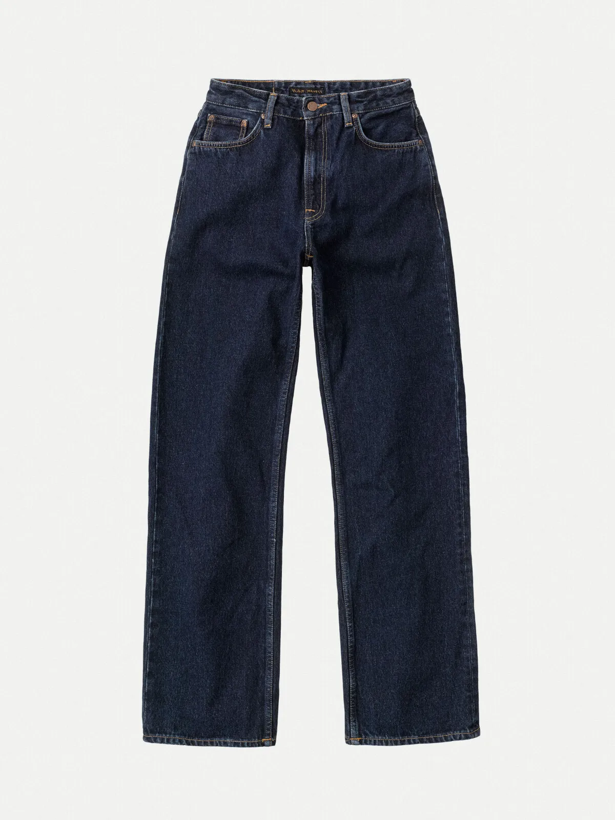 【Nudie Jeans】女版高腰寬直筒褲 / Clean Eileen Heavy Rinse sold by Blue Beach Denim