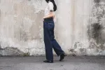 【Nudie Jeans】女版高腰寬直筒褲 / Clean Eileen Heavy Rinse sold by Blue Beach Denim