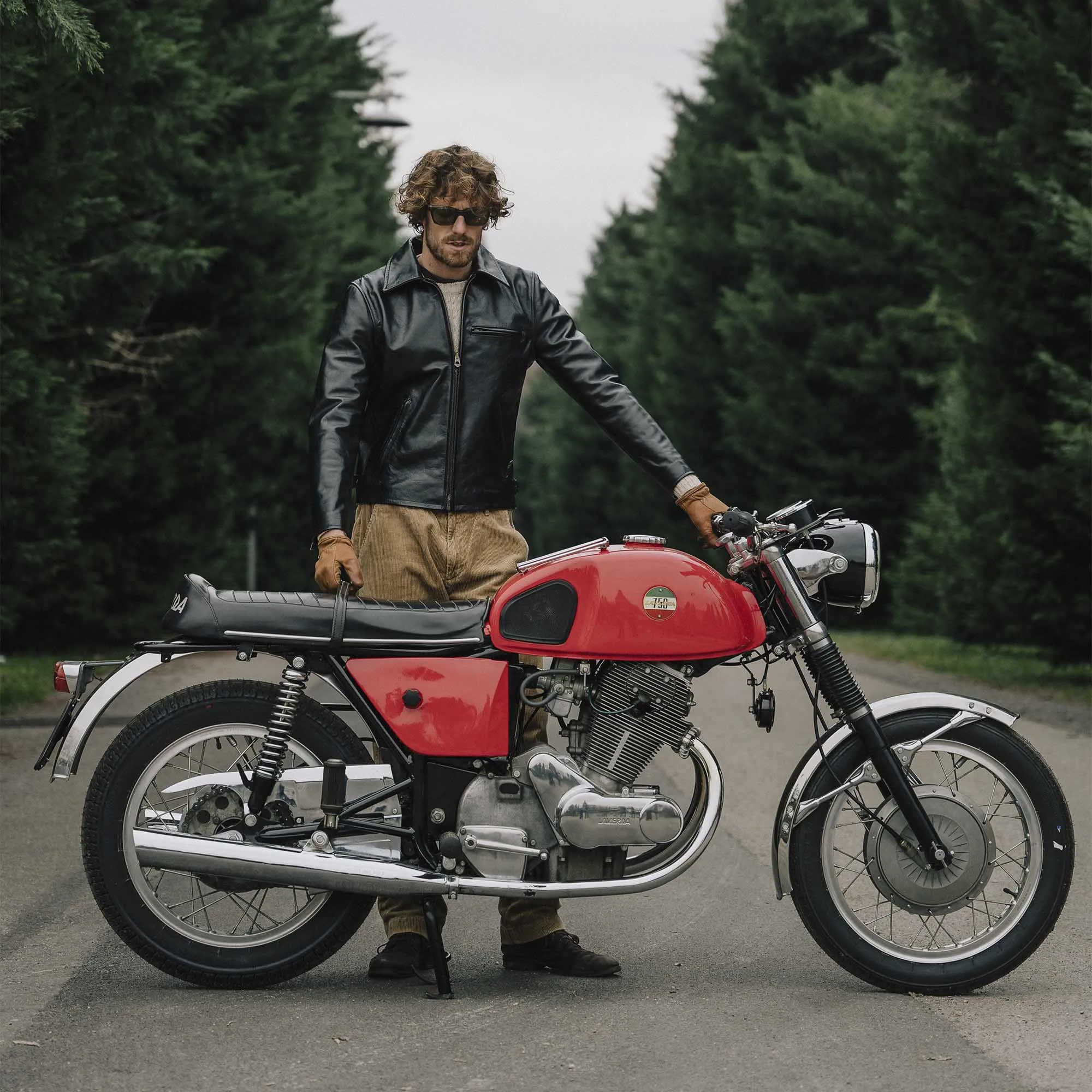 【Shangri-La Heritage】Varenne Black Horsehide Leather Jacket 40年代黑色馬皮皮衣 sold by Blue Beach Denim product image thumbnail 2