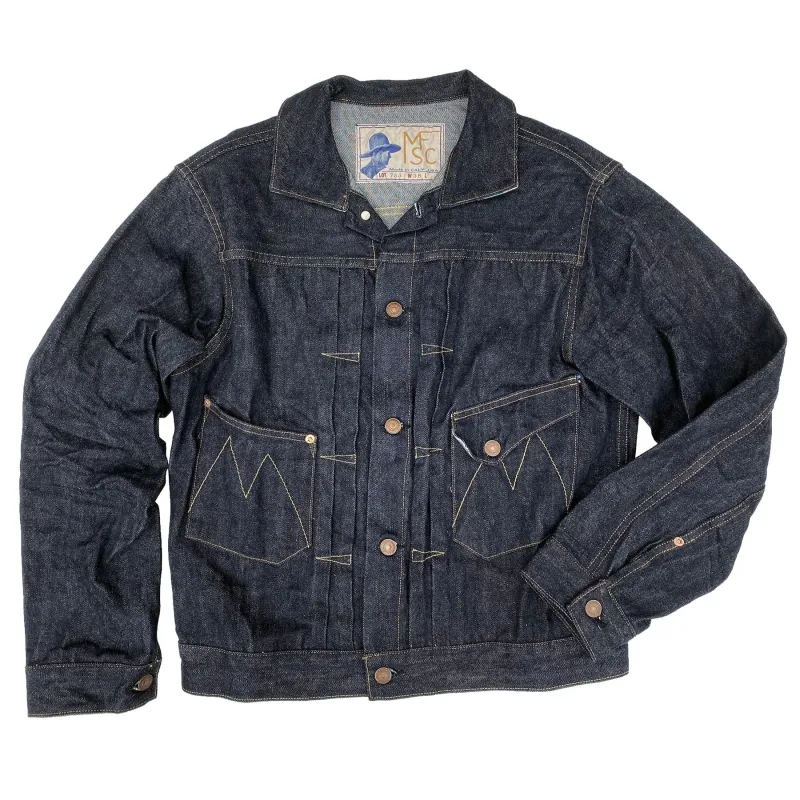 【MISTER FREEDOM】RANCH BLOUSE - SC66 DENIM / 旗艦一二代農場外套 made by Mister Freedom