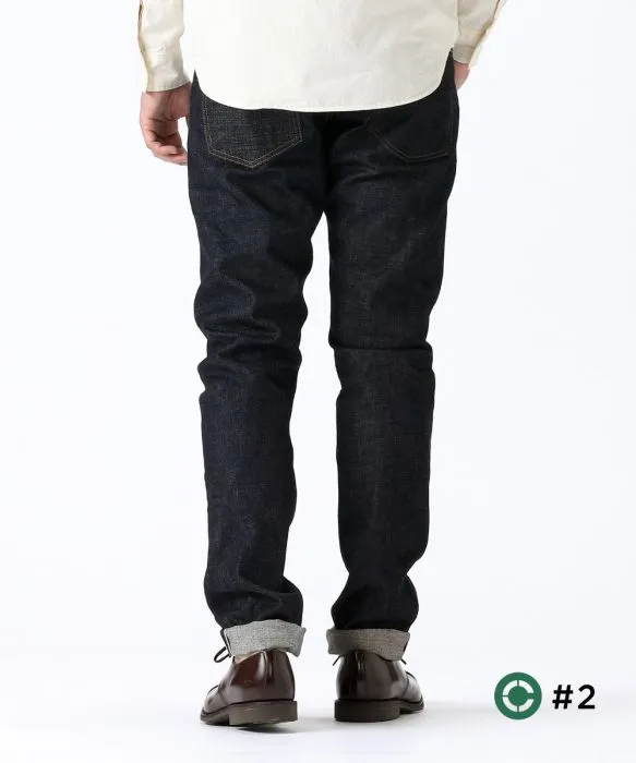 【Japan Blue Jeans】10th Anniversary Crazy Denim CIRCLE Tapered 10週年款經典四布拼接 錐形褲 sold by Blue Beach Denim product image thumbnail 3