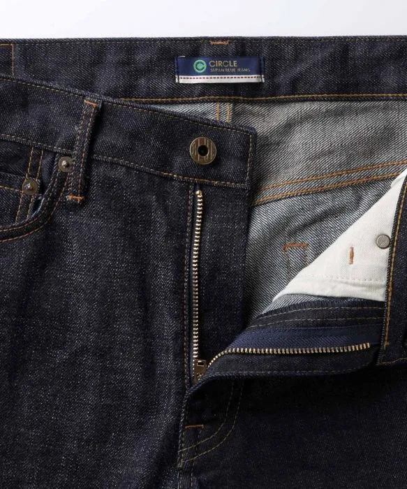 【Japan Blue Jeans】10th Anniversary Crazy Denim CIRCLE Tapered 10週年款經典四布拼接 錐形褲 sold by Blue Beach Denim product image thumbnail 5