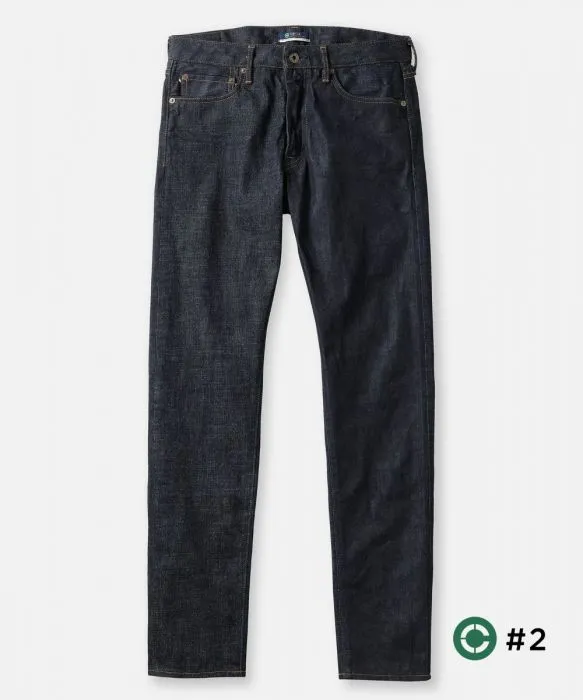 【Japan Blue Jeans】10th Anniversary Crazy Denim CIRCLE Tapered 10週年款經典四布拼接 錐形褲 sold by Blue Beach Denim