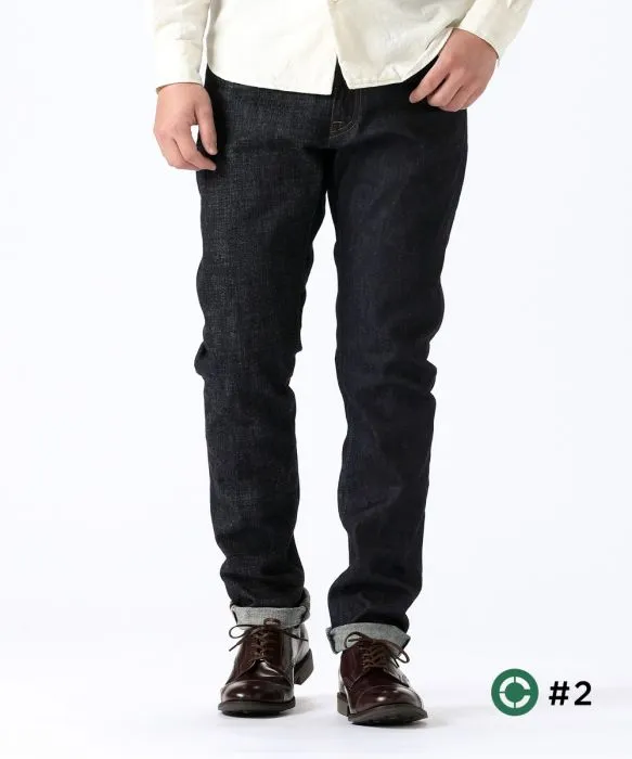 【Japan Blue Jeans】10th Anniversary Crazy Denim CIRCLE Tapered 10週年款經典四布拼接 錐形褲 sold by Blue Beach Denim product image thumbnail 2