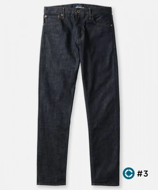 【Japan Blue Jeans】10th anniversary crazy denim CIRCLE 10週年款四布拼接修身小直筒 sold by Blue Beach Denim