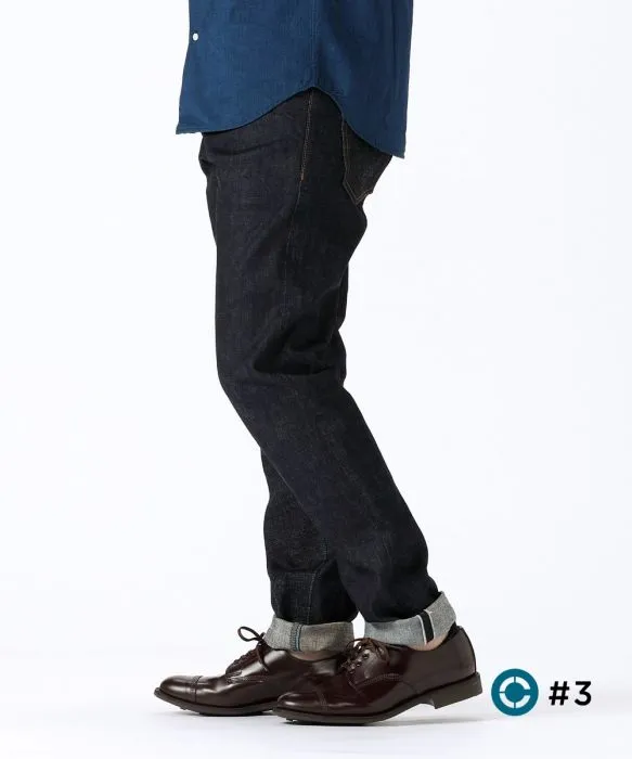 【Japan Blue Jeans】10th anniversary crazy denim CIRCLE 10週年款四布拼接修身小直筒 sold by Blue Beach Denim product image thumbnail 3