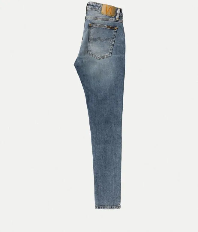 【Nudie Jeans】低腰窄版貼身 刷色丹寧褲/12.25oz/Skinny Lin Indigo Master sold by Blue Beach Denim product image thumbnail 4