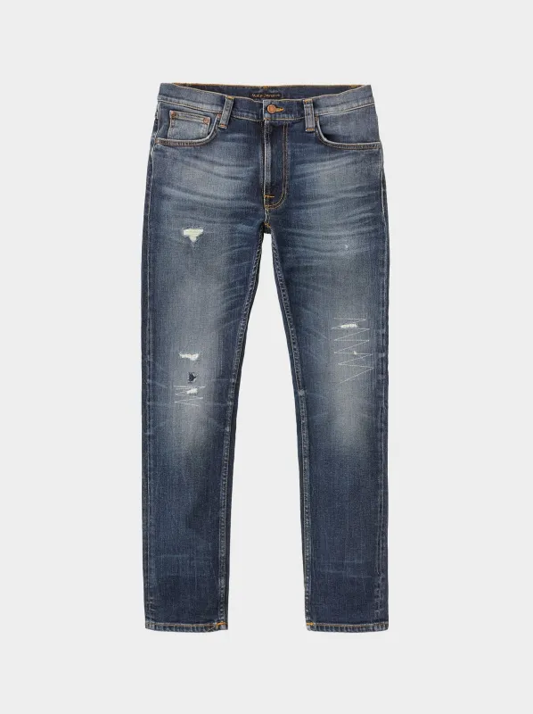 【Nudie Jeans】復刻破壞 合身上寬下窄 ／12.5oz／Lean Dean Born Blue sold by Blue Beach Denim