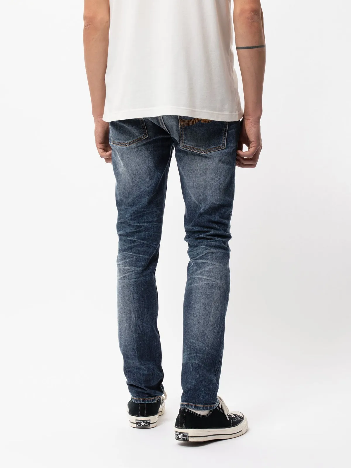【Nudie Jeans】復刻破壞 合身上寬下窄 /12.5oz/Lean Dean Born Blue sold by Blue Beach Denim product image thumbnail 3