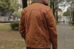 【Shangri-La Heritage】Terracotta Western Jacket Nubuck 60年代牛巴戈皮夾克 sold by Blue Beach Denim