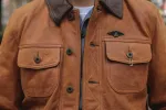 【Shangri-La Heritage】Terracotta Western Jacket Nubuck 60年代牛巴戈皮夾克 sold by Blue Beach Denim