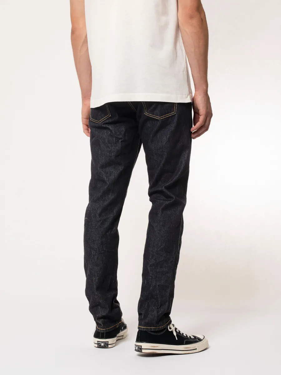 【Nudie Jeans】Steady Eddie II Soaked Indigo 毛絮深染一洗修身錐形牛仔褲 sold by Blue Beach Denim product image thumbnail 4