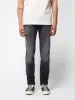 【Nudie Jeans】Grim Tim Dark Cove 灰黑微刷合身小直筒牛仔褲 sold by Blue Beach Denim