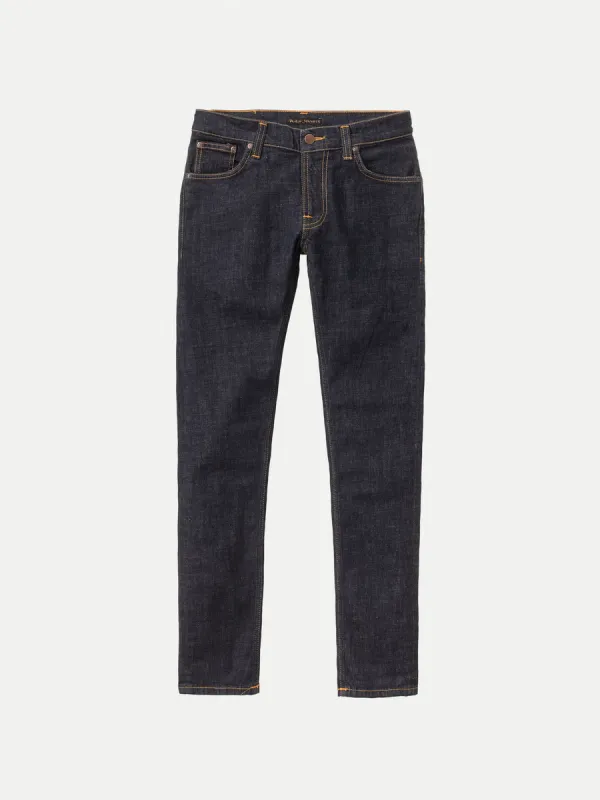 【Nudie Jeans】Tight Terry Rinse Twill 11oz 低腰超彈性窄版原色褲 sold by Blue Beach Denim