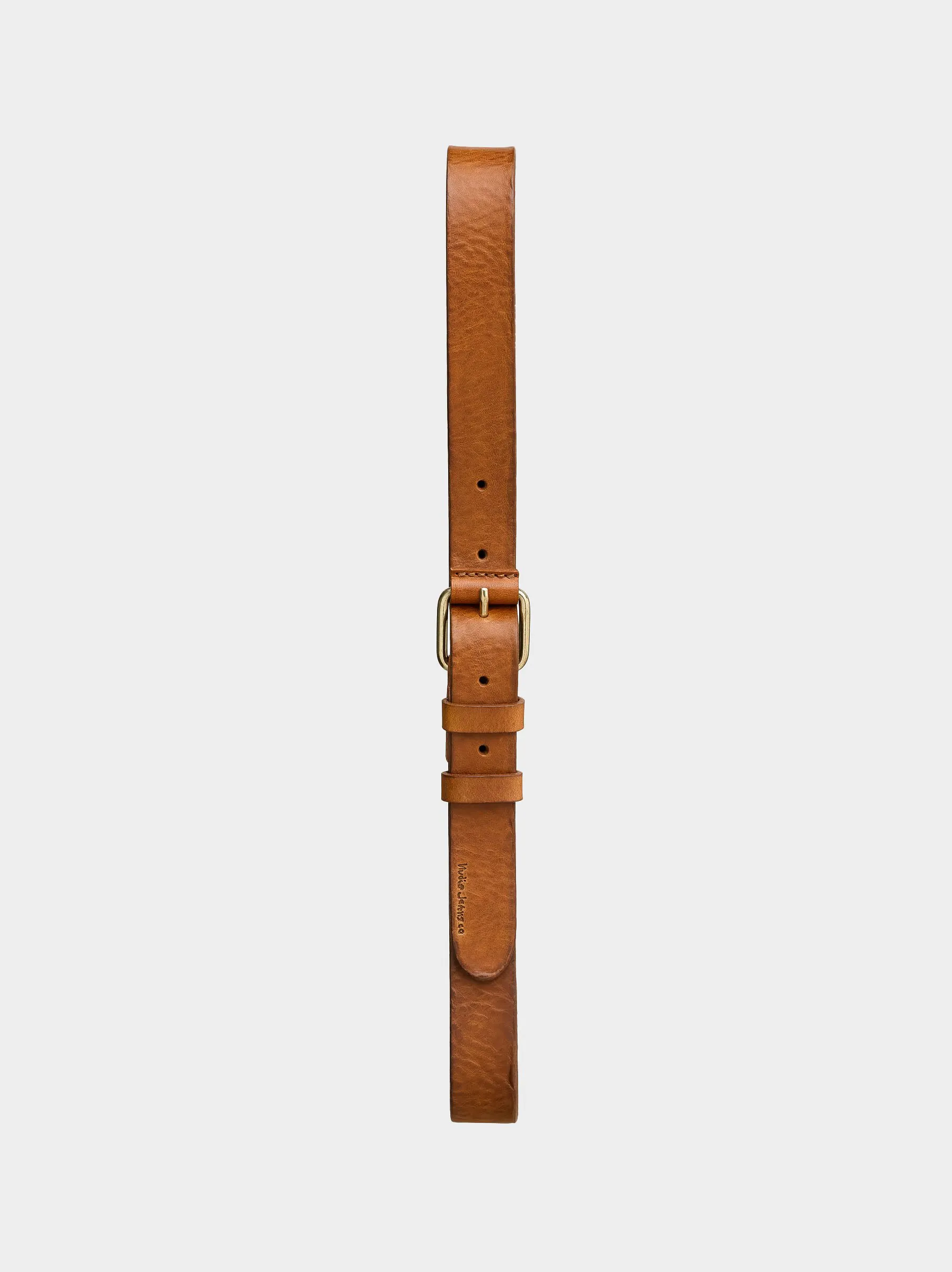 【Nudie Jeans】植鞣革皮帶 黑色 太妃棕 原色/Dwayne Leather Belt sold by Blue Beach Denim product image thumbnail 2