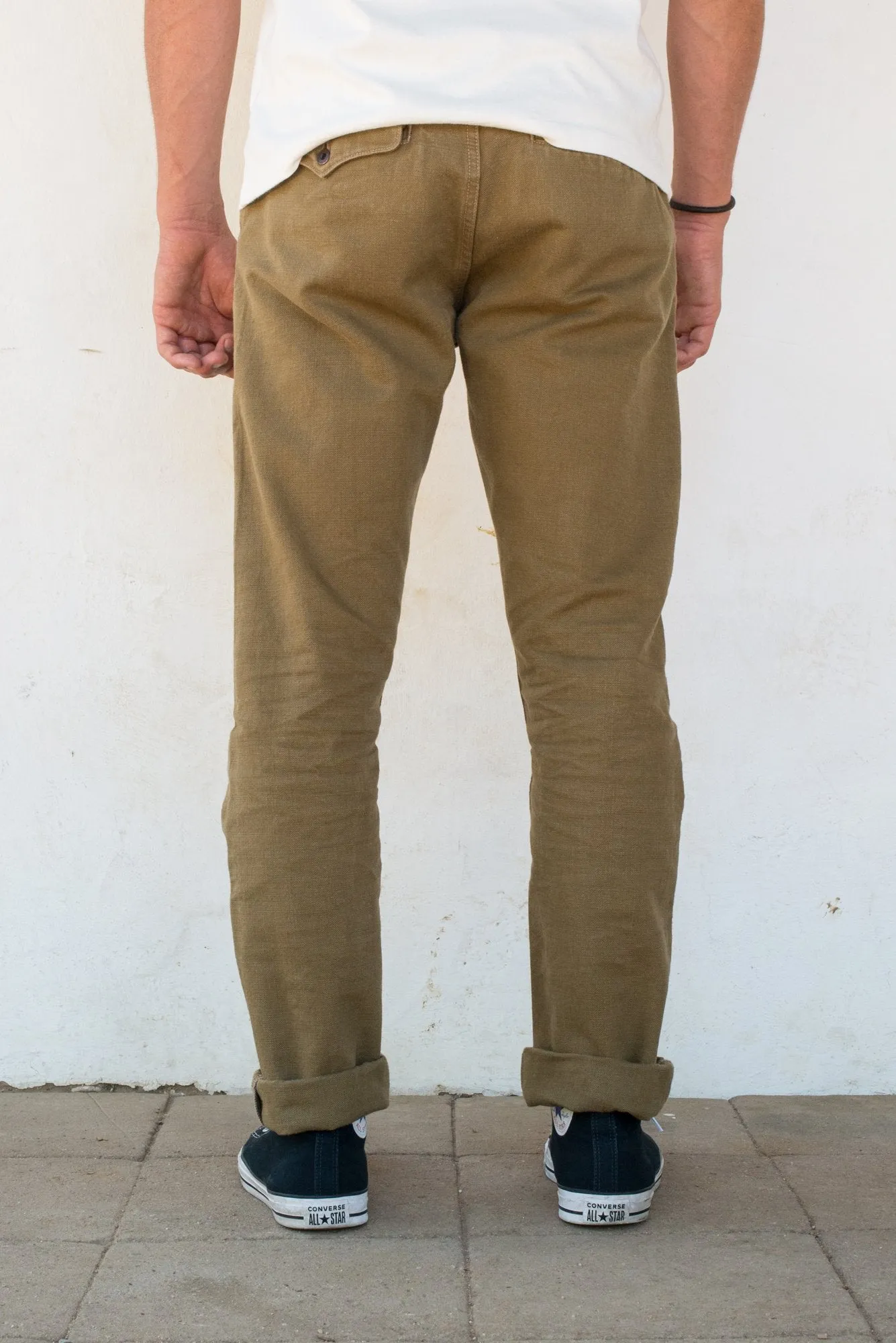 【Freenote】水洗重磅帆布軍褲 小麥色/14oz/Workers Chino Slim Fit Pants sold by Blue Beach Denim product image thumbnail 4