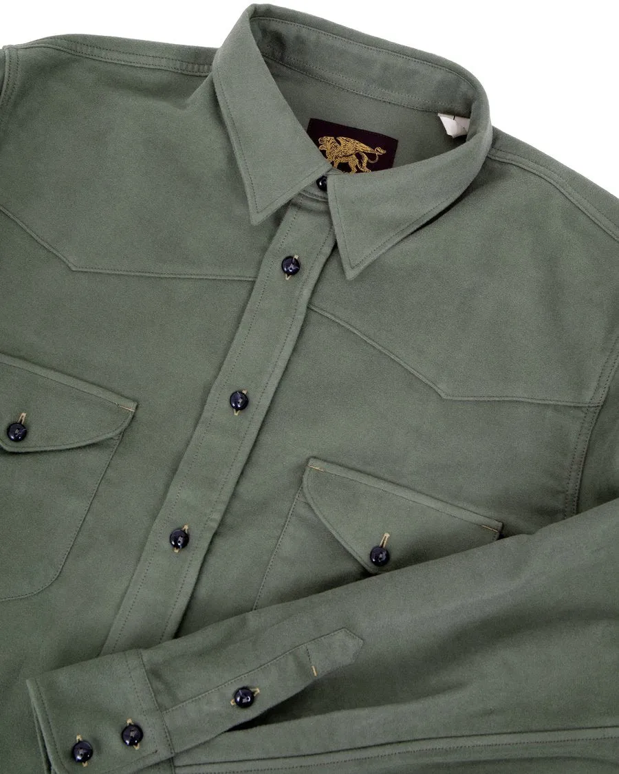 【Indigofera】Manolito Moleskin Shirt / 鼴鼠皮 西部口袋襯衫 sold by Blue Beach Denim product image thumbnail 4