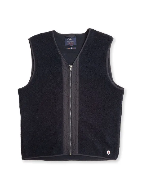 【Blue de Genes】直身剪裁 羊毛背心／Morbido Waistcoat sold by Blue Beach Denim