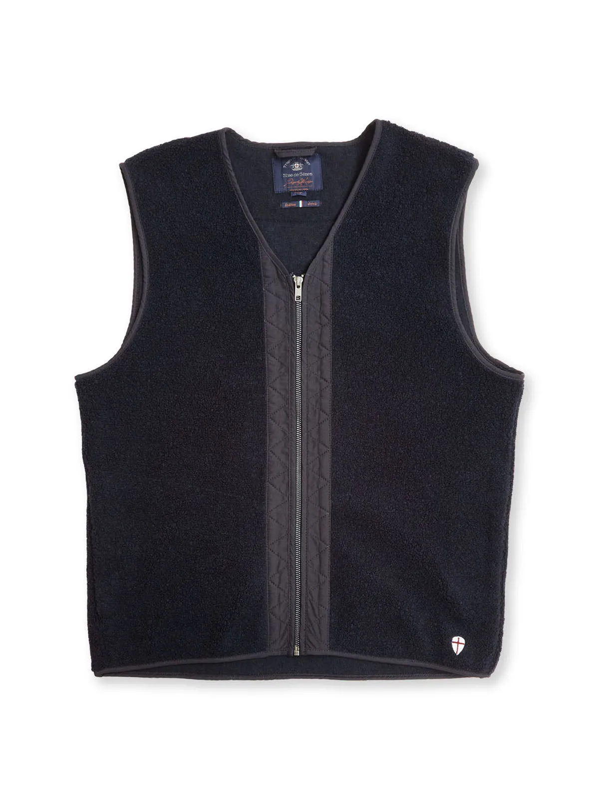 【Blue de Genes】直身剪裁 羊毛背心/Morbido Waistcoat sold by Blue Beach Denim
