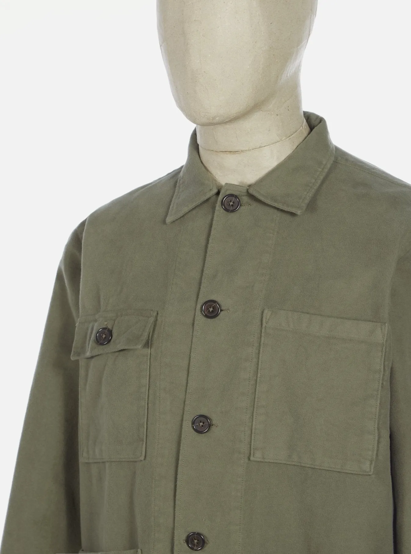 【Universal Works】輕量絨面鼴鼠皮 碼頭夾克/Light Moleskin Dockside Jacket sold by Blue Beach Denim product image thumbnail 3