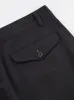 【Universal Works】低腰修身直筒 斜紋工作褲/Black Twill Aston Pant sold by Blue Beach Denim