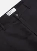 【Universal Works】低腰修身直筒 斜紋工作褲/Black Twill Aston Pant sold by Blue Beach Denim