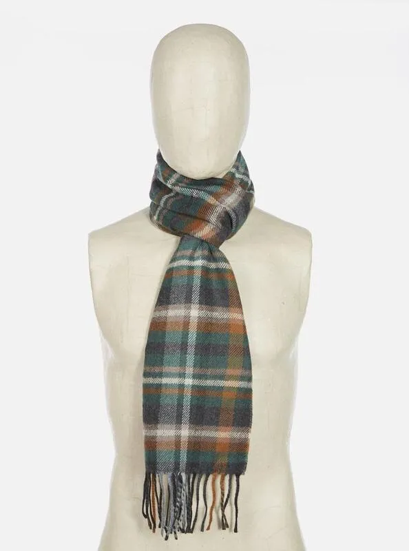 【Universal Works】綠格紋圍巾/CHECK SCARF-GREEN sold by Blue Beach Denim product image thumbnail 2