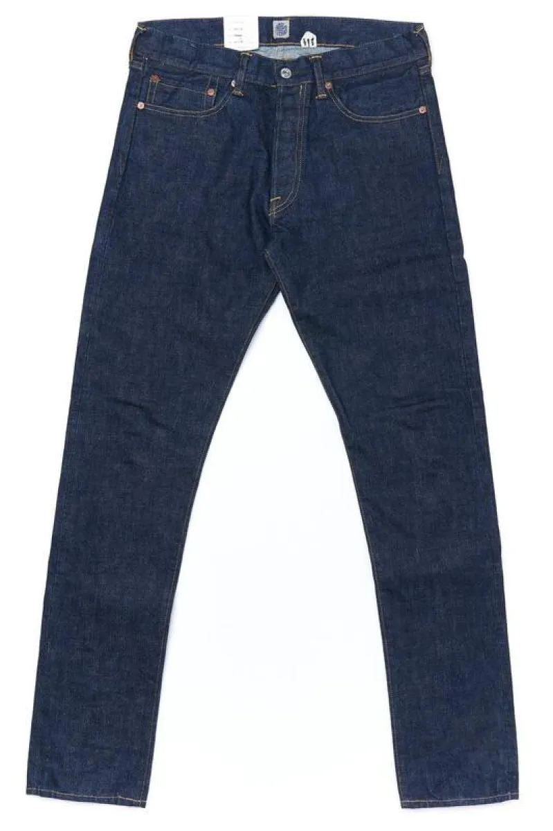 【Indigofera】NASH - Shiroyama Rinsed ／ 布邊修身錐形褲／18oz sold by Blue Beach Denim