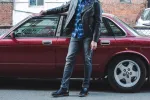 【Shangri-La Heritage】Chiodo Horsehide Leather Jacket 50年代黑茶芯馬皮騎士皮衣 sold by Blue Beach Denim