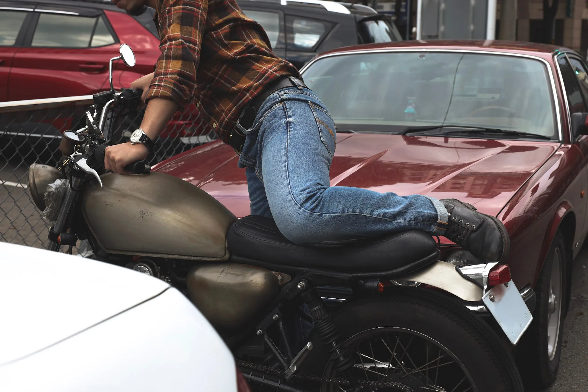 【Nudie Jeans】Gritty Jackson Far Out 12.75oz 復古水洗中腰直筒褲 sold by Blue Beach Denim product image thumbnail 3