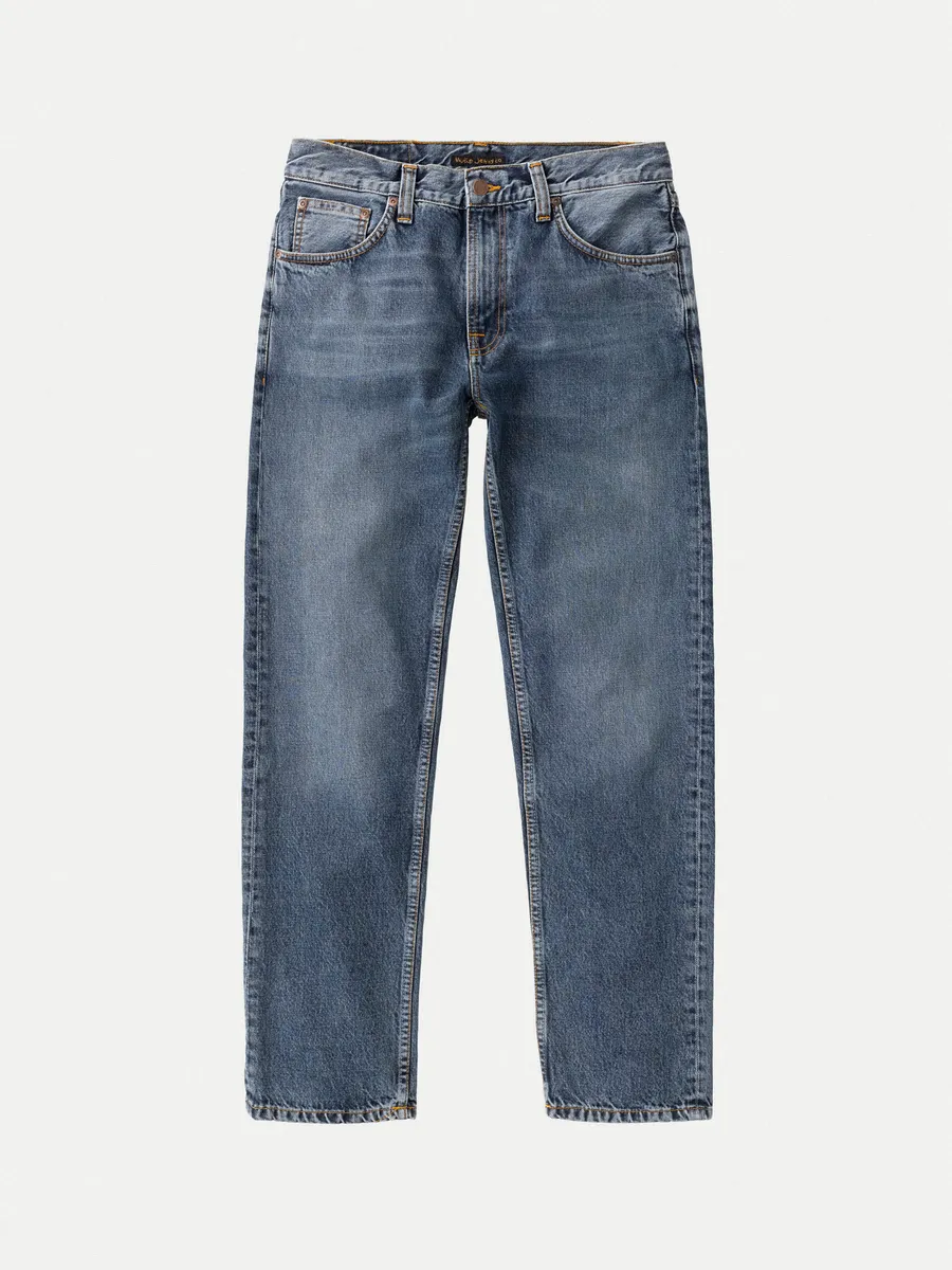 【Nudie Jeans】Gritty Jackson Far Out 12.75oz 復古水洗中腰直筒褲 sold by Blue Beach Denim