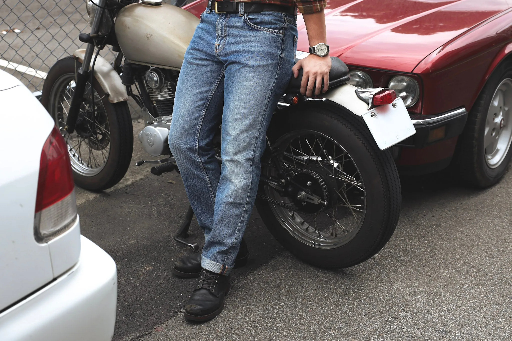 【Nudie Jeans】Gritty Jackson Far Out 12.75oz 復古水洗中腰直筒褲 sold by Blue Beach Denim product image thumbnail 5