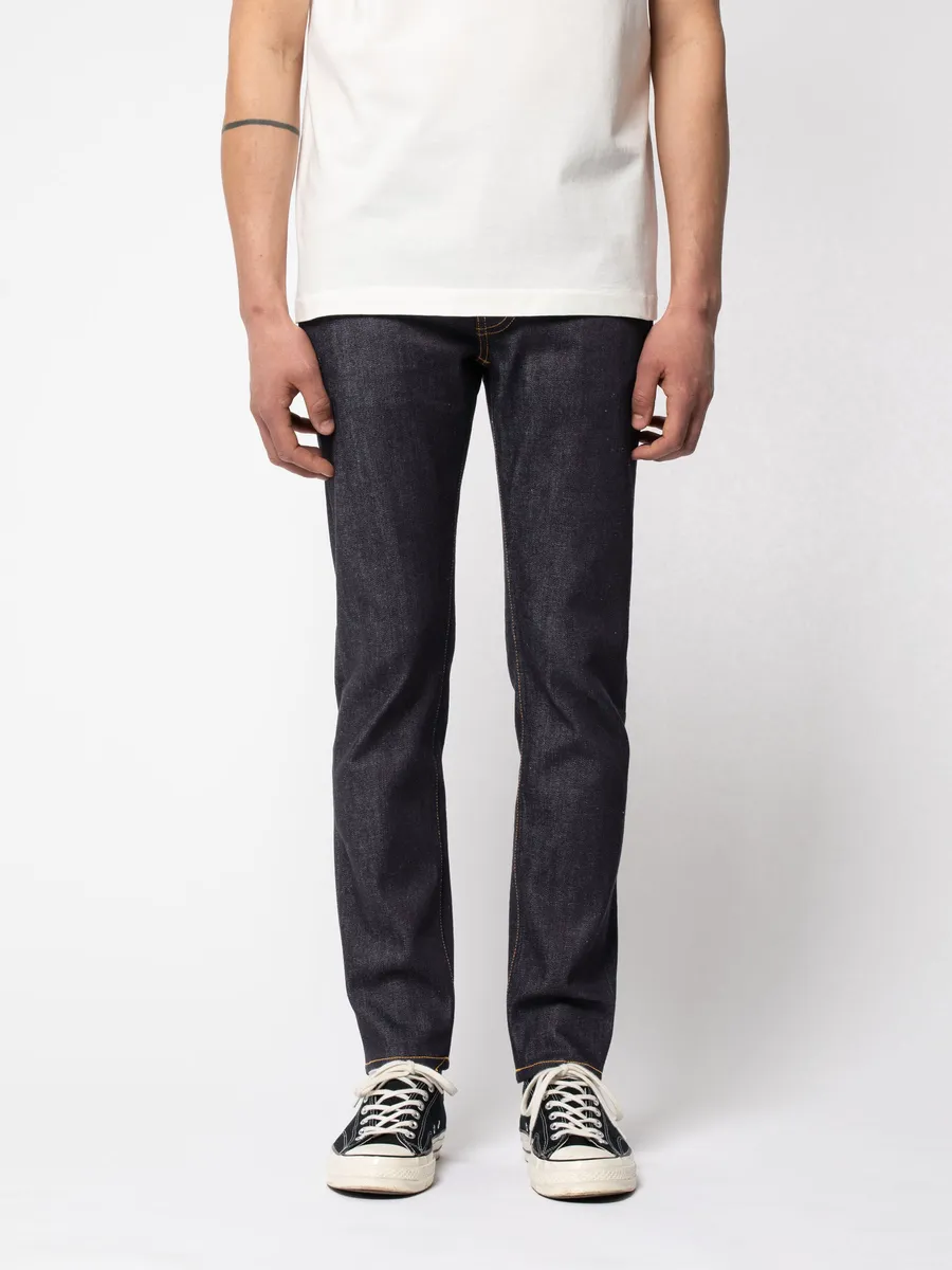 【Nudie Jeans】Lean Dean Dry Indigofera / 天然藍染 中腰合身錐形 sold by Blue Beach Denim product image thumbnail 2