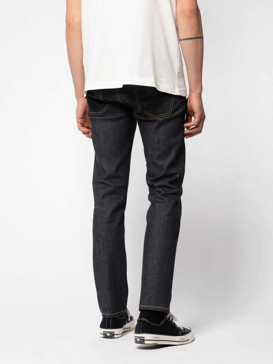 【Nudie Jeans】Lean Dean Dry Indigofera / 天然藍染 中腰合身錐形 sold by Blue Beach Denim product image thumbnail 3