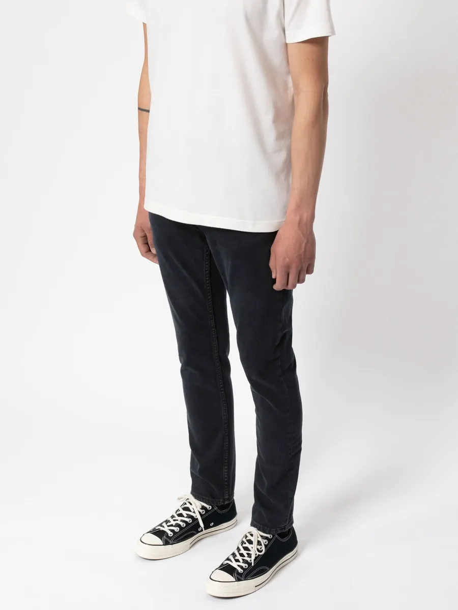 【Nudie Jeans】Lean Dean Black Skies 12.5oz 黑夜水洗合身錐形牛仔褲 sold by Blue Beach Denim product image thumbnail 3
