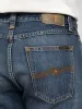 【Nudie Jeans】高腰修身錐形 刷色褲／13.2oz／Steady Eddie II Worn Gene sold by Blue Beach Denim