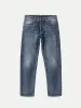 【Nudie Jeans】高腰修身錐形 刷色褲／13.2oz／Steady Eddie II Worn Gene sold by Blue Beach Denim
